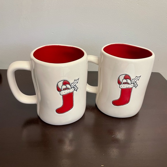 New Rae Dunn Set of 2 “JOY” Mugs - Picture 3 of 7